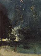 James Abbott Mcneill Whistler, Nocturne in Black and Gold